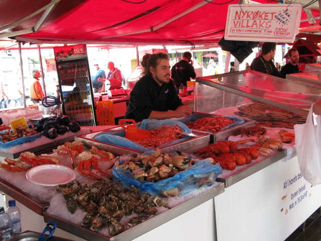 Рынок в Бергене