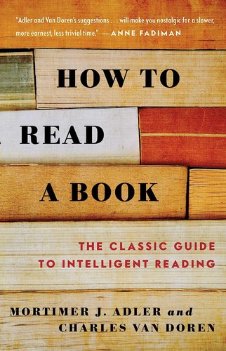 How to Read a Book by Mortimer Adler — cover