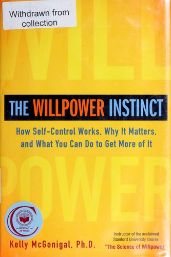 The Willpower Instinct by Kelly McGonigal — cover