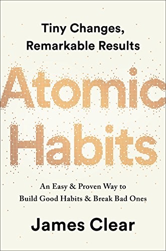 Atomic Habits by James Clear - book cover